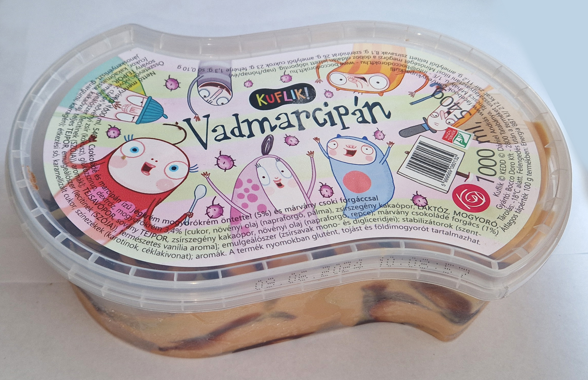 900ml Vadmarcipán jégkrém